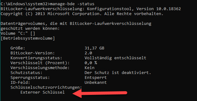 Bitlocker mit VMWare ohne TPM Chip